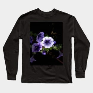 Purple Petunia Long Sleeve T-Shirt